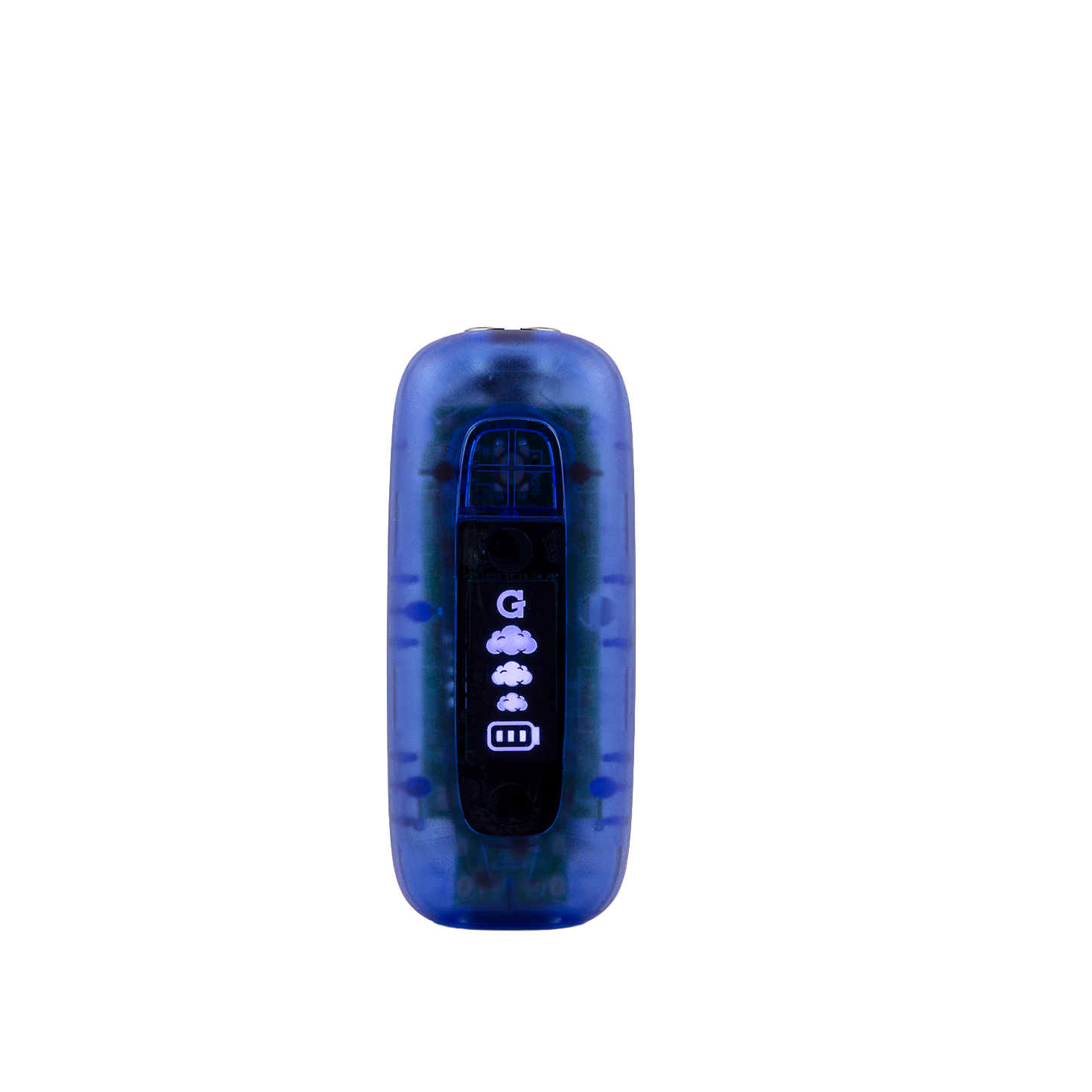 G Pen 510 Original blue translucent battery with THCa cart