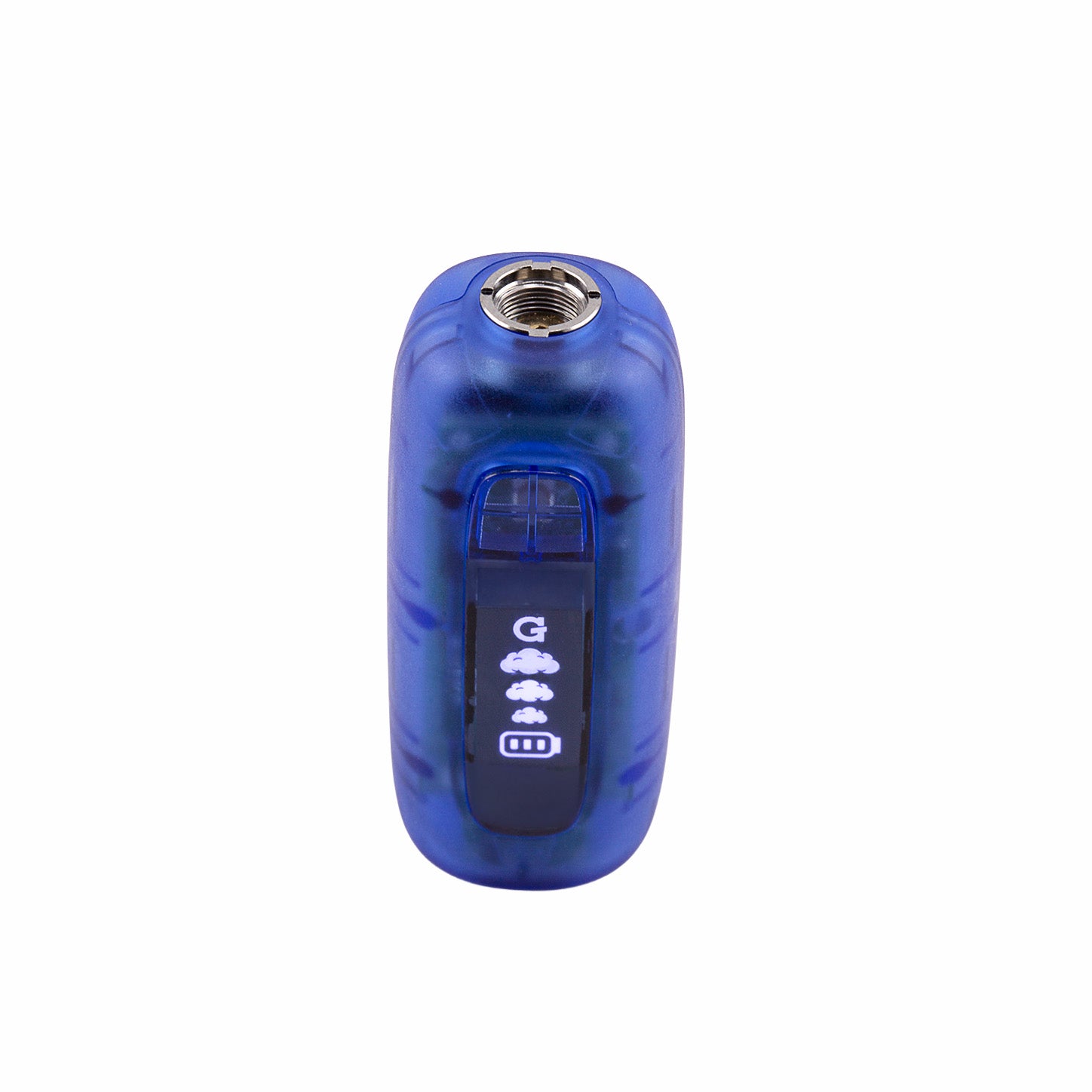 G Pen 510 Original blue translucent battery close-up