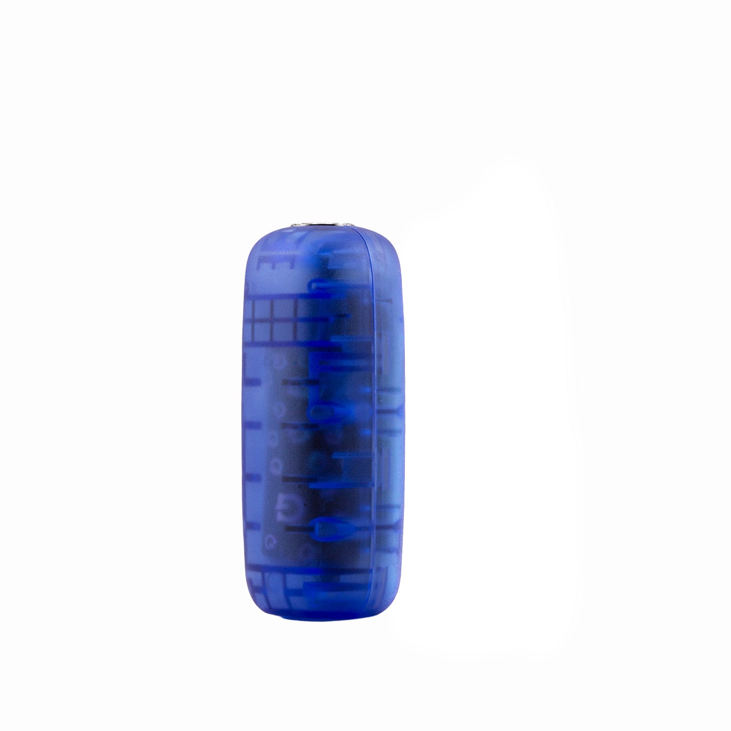 G Pen 510 Original blue translucent battery on white background