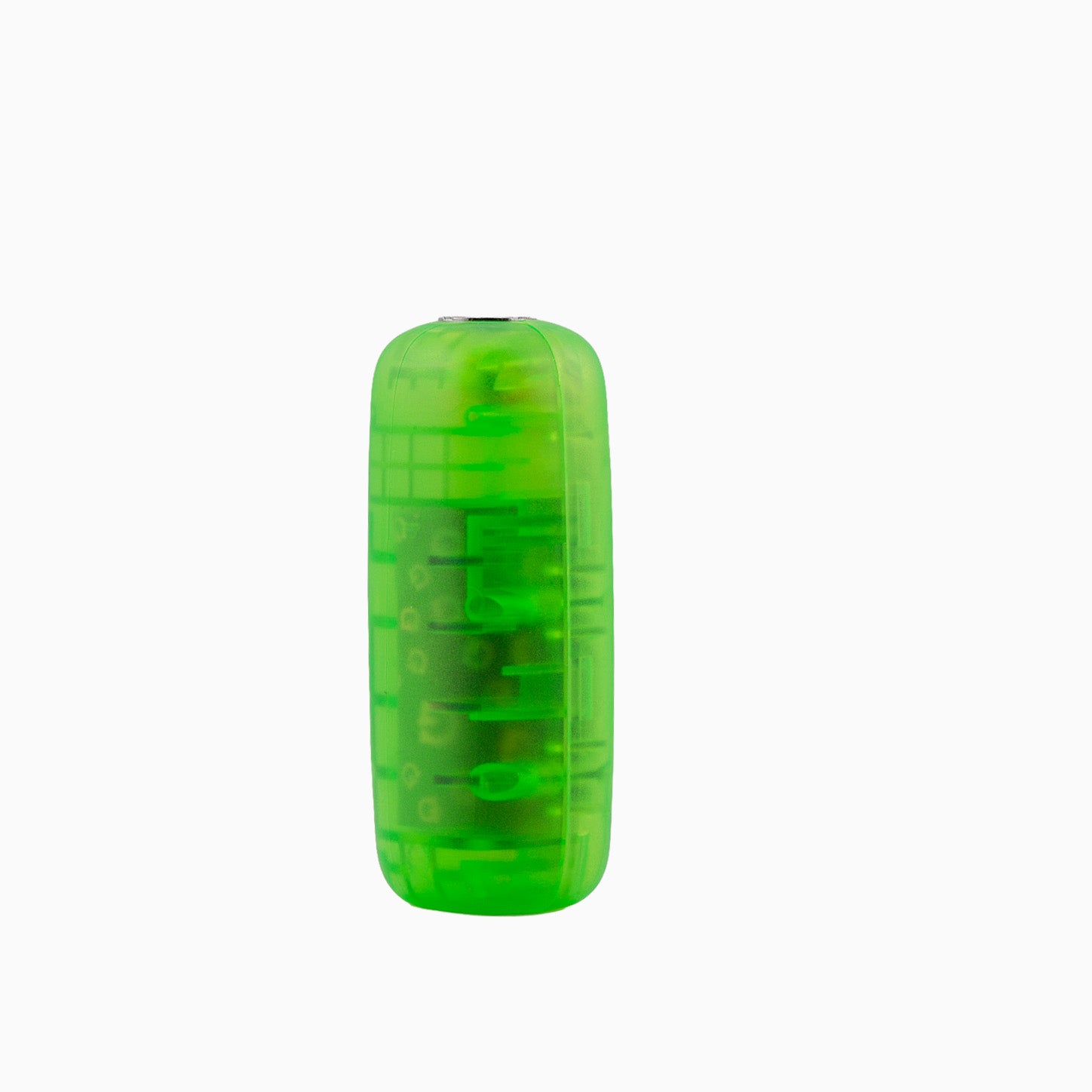 G Pen 510 Original neon green translucent battery on white background