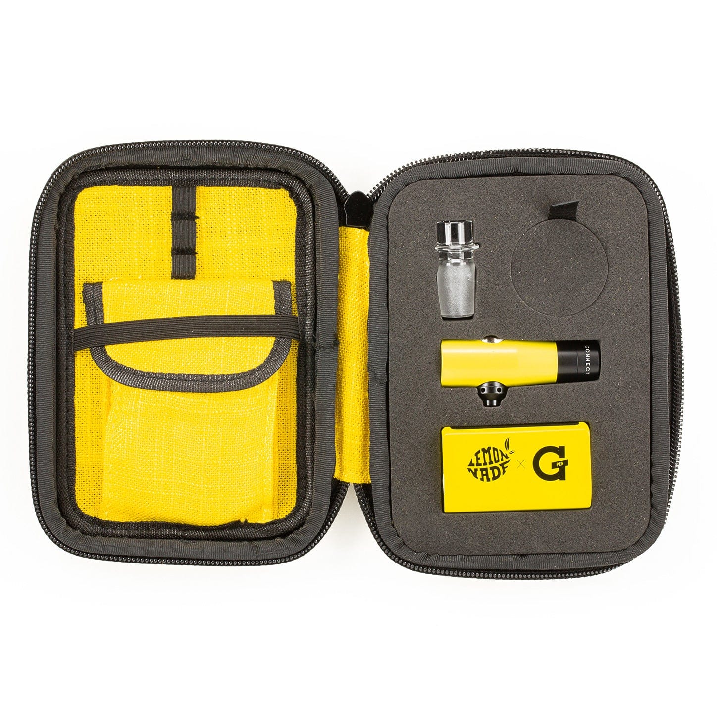 Lemonnade x G Pen Connect vaporizer on white