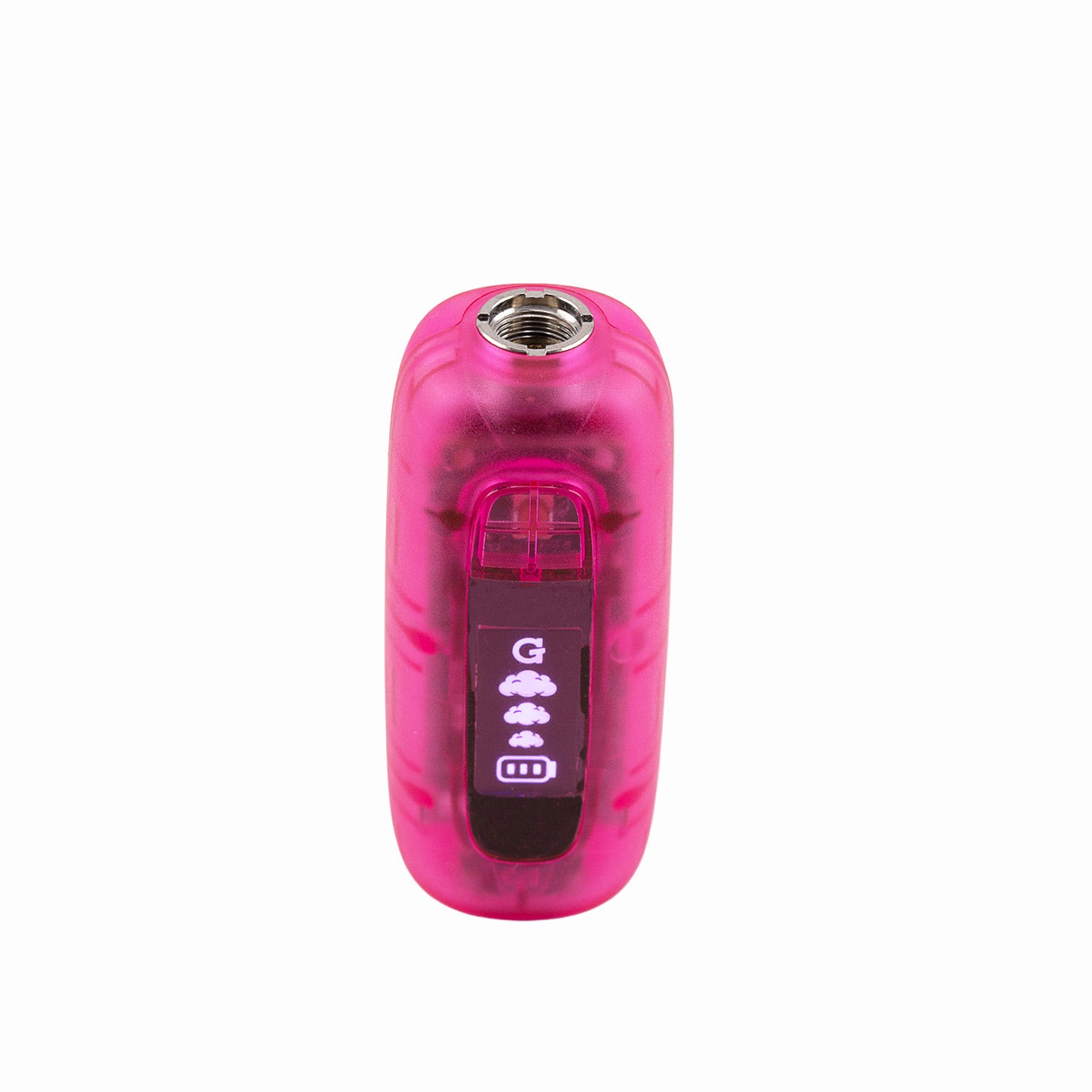 G Pen 510 Original pink translucent battery close-up