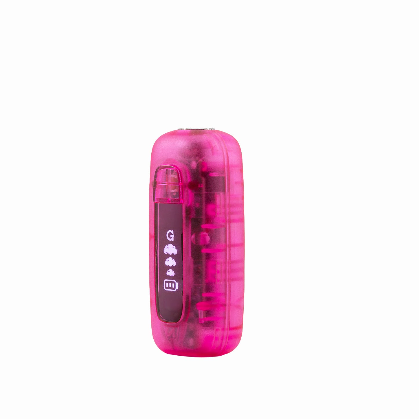 G Pen 510 Original pink translucent battery with THCa cart