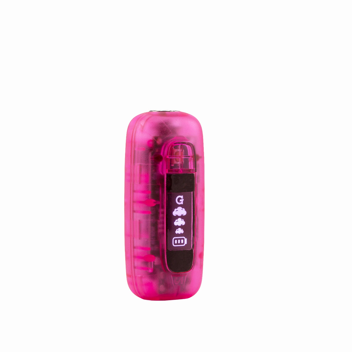 G Pen 510 Original pink translucent battery charging port