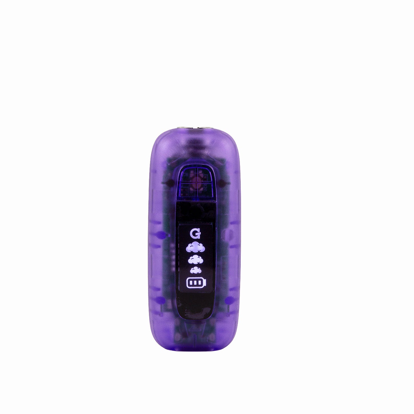 G Pen 510 Original purple translucent battery front view