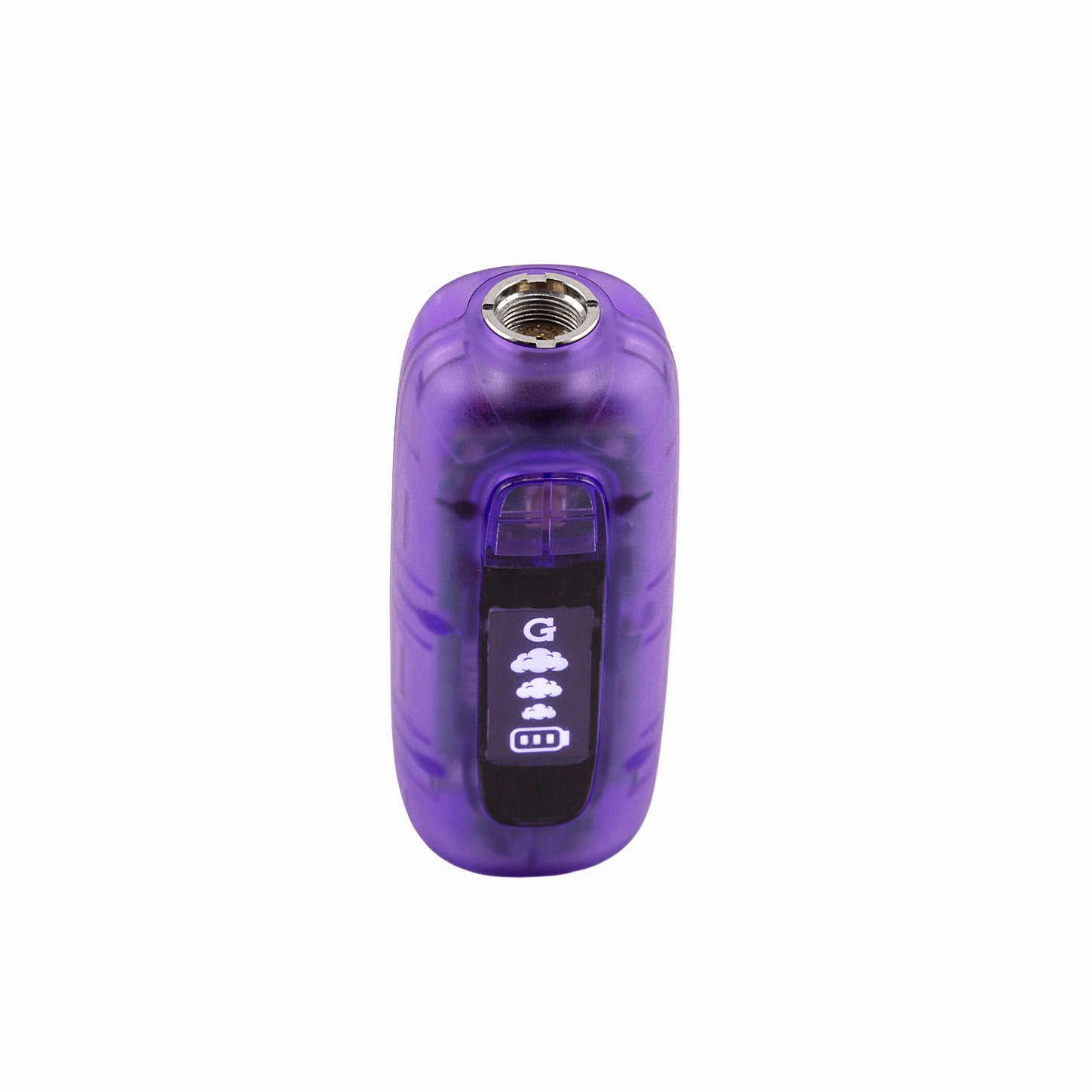 G Pen 510 Original purple translucent battery top view