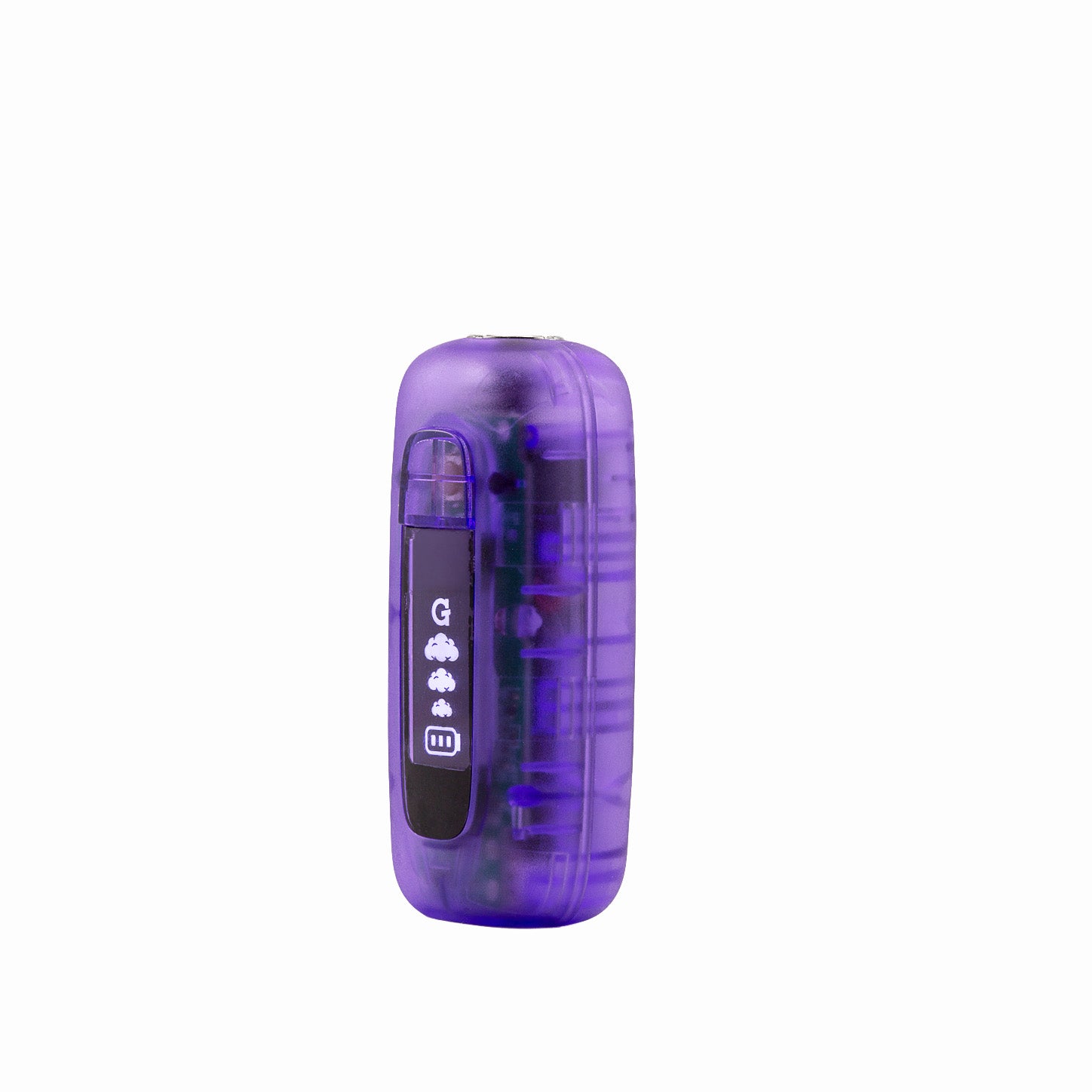 G Pen 510 Original purple translucent battery with THCa cart