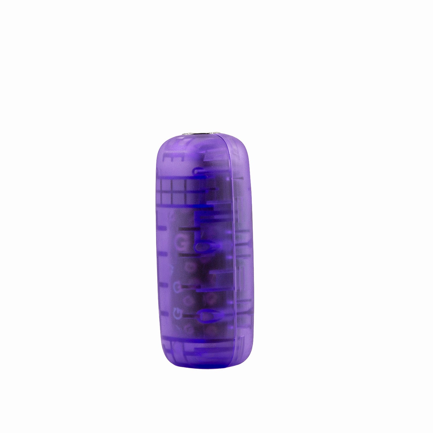G Pen 510 Original purple translucent battery on white background