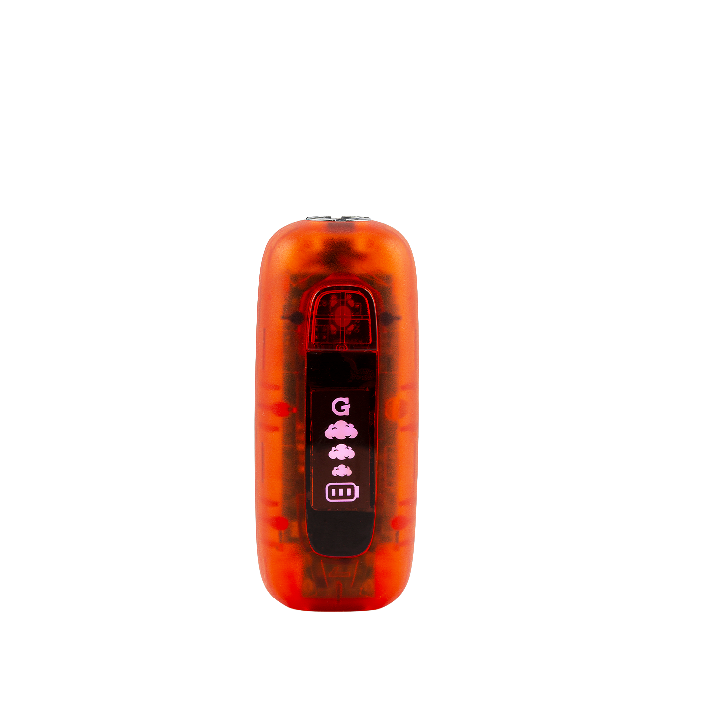 G Pen 510 Original red translucent battery with THCa cart