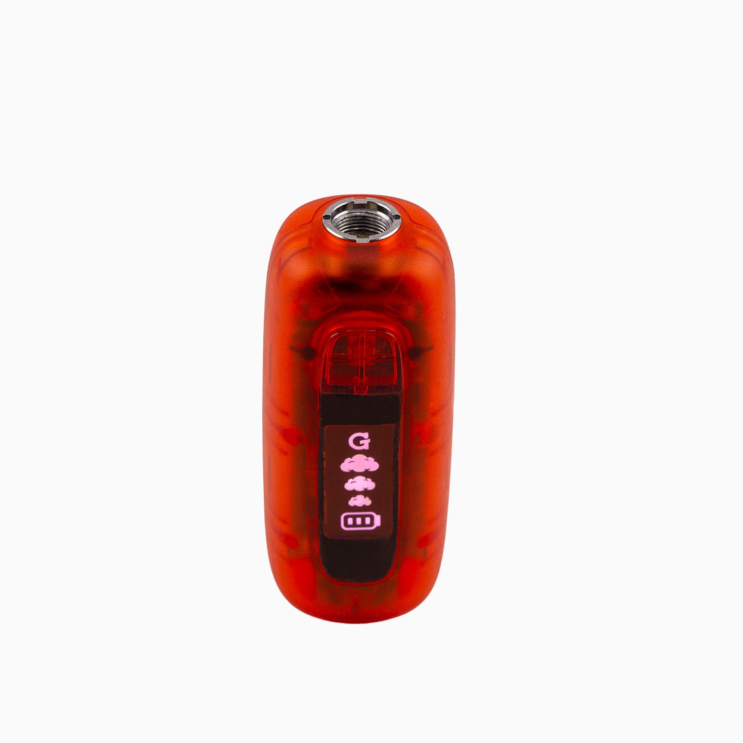 G Pen 510 Original red translucent battery close-up