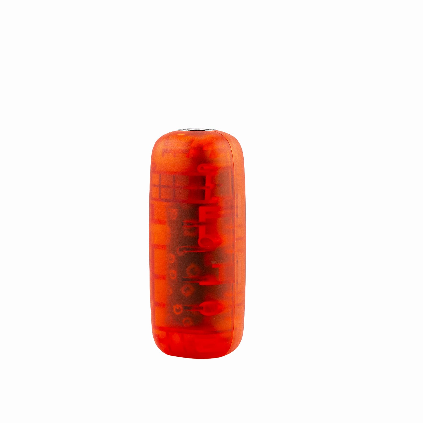 G Pen 510 Original red translucent battery in hand