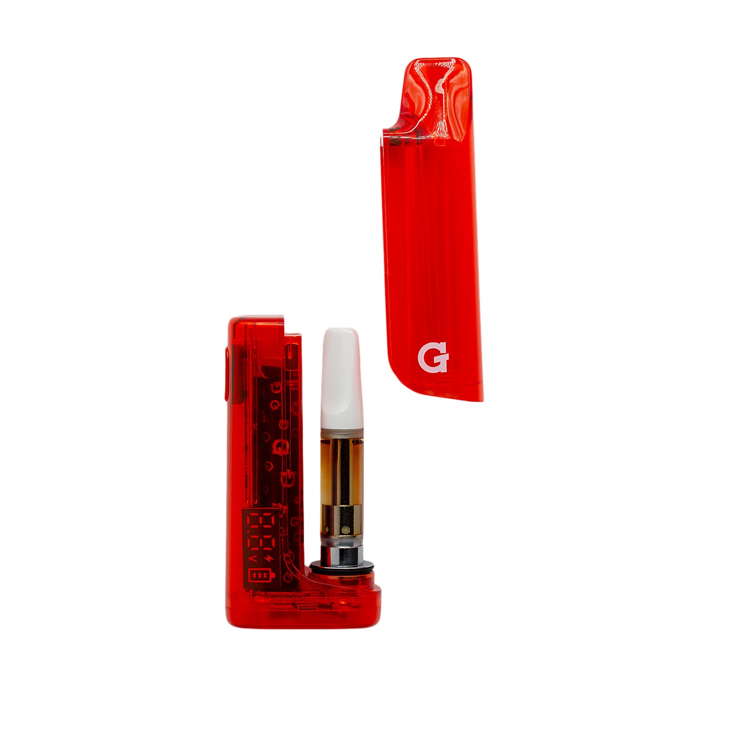 G Pen Hydout 510 Battery - Red Translucent