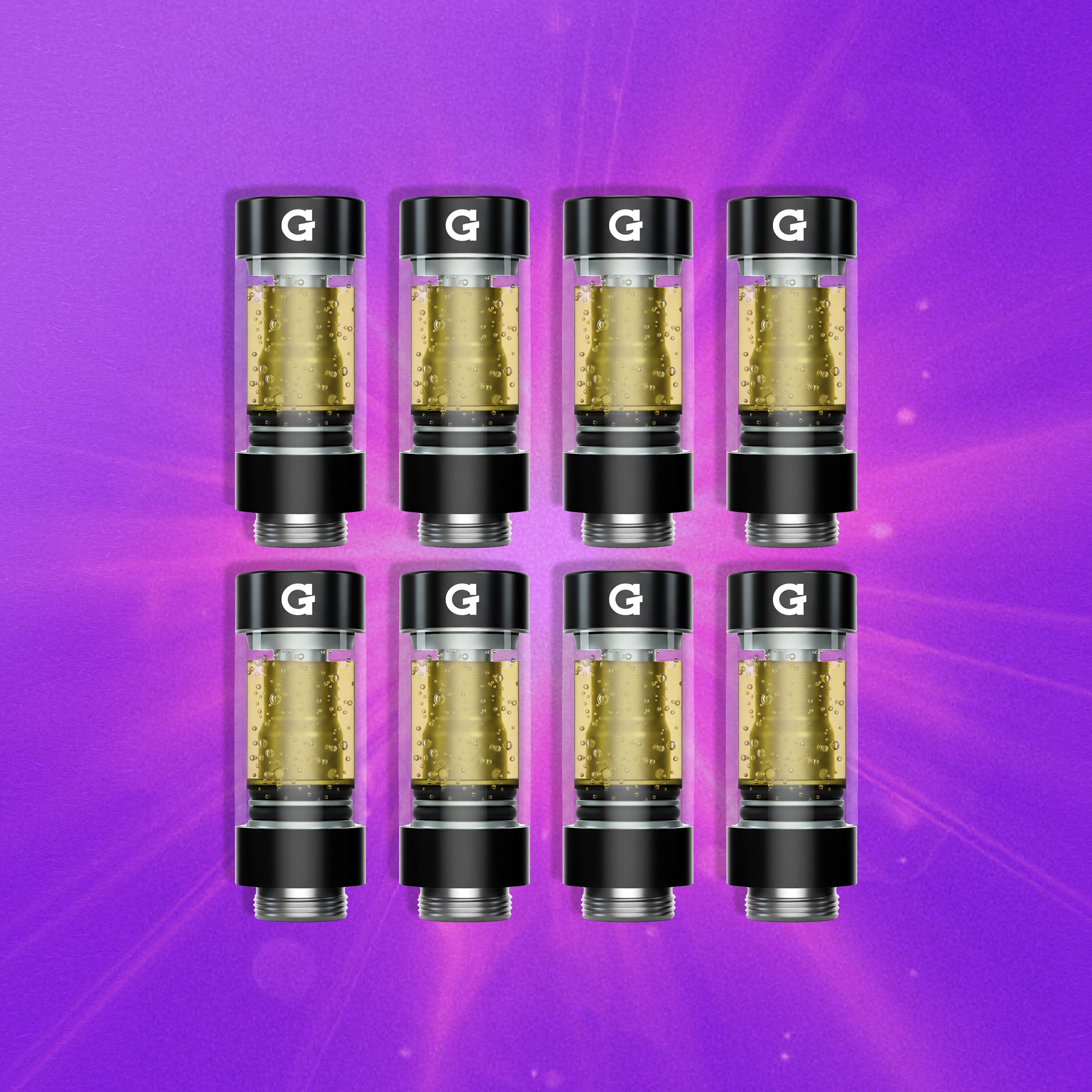 G Pen Connect tank 8 pack bundle assorted strains